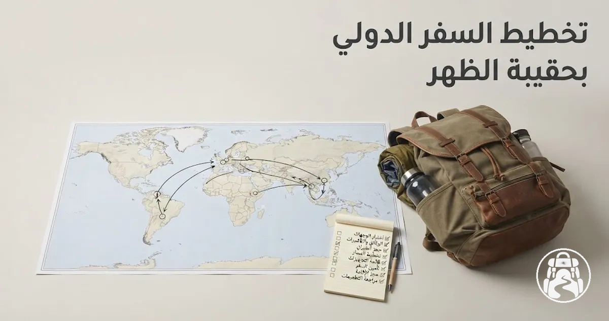 نظرة عامة على مسار السفر الدولي بحقيبة الظهر والاستعداد له