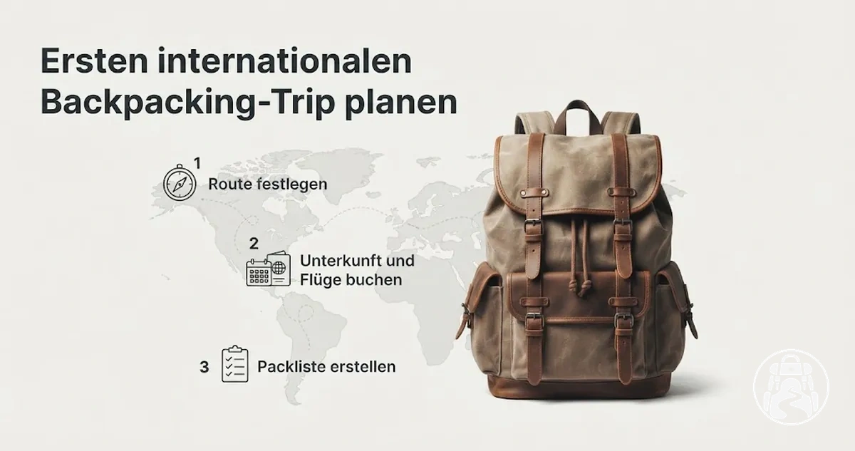 Schritte zur Planung des ersten internationalen Backpacking-Trips