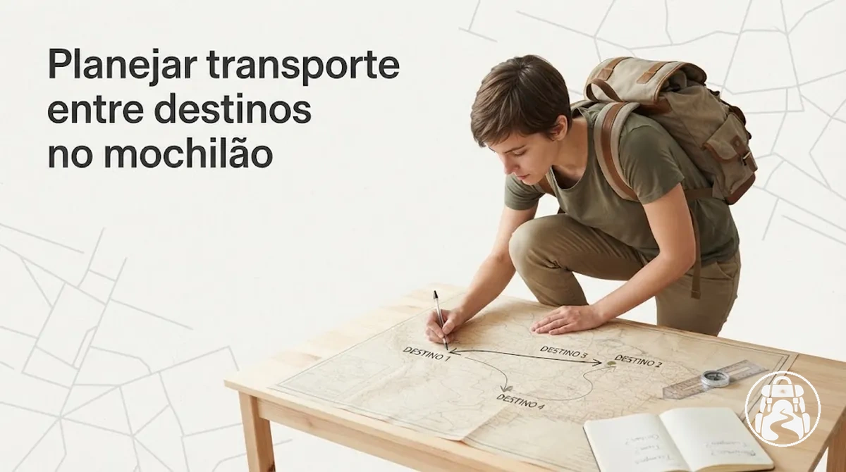 Planejamento do transporte entre destinos em um mochilão